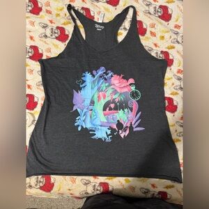 Hot Topic Disney Fantasy Graphic Tank Top - Black